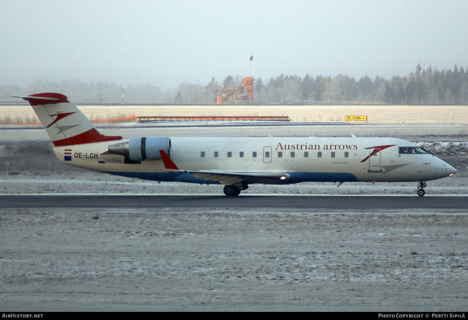 Aircraft Photo of OE-LCH | Canadair CRJ-200LR (CL-600-2B19) | Austrian Arrows | AirHistory.net #195150