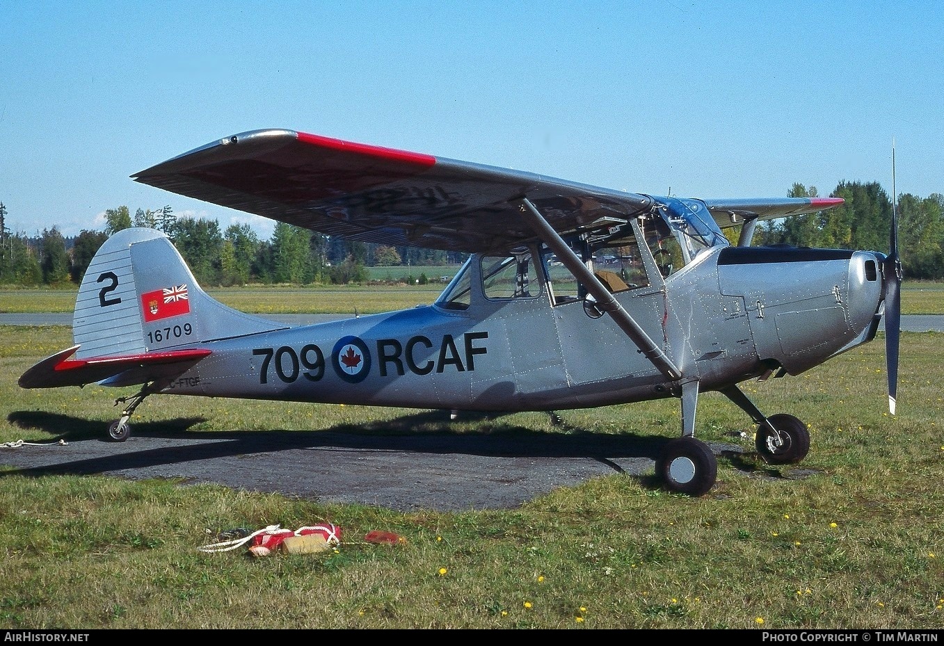 Aircraft Photo of C-FTGF / 16709 | Cessna L-19A Bird Dog | Canada - Air Force | AirHistory.net #195151