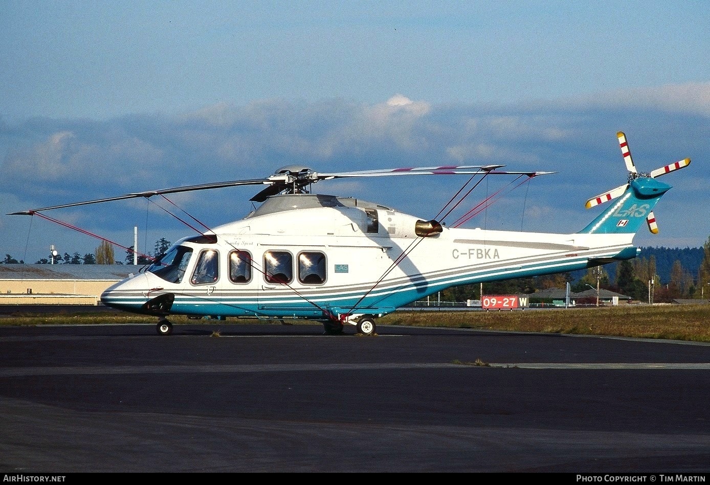 Aircraft Photo of C-FBKA | AgustaWestland AB-139 | LAS - London Air Service | AirHistory.net #195160