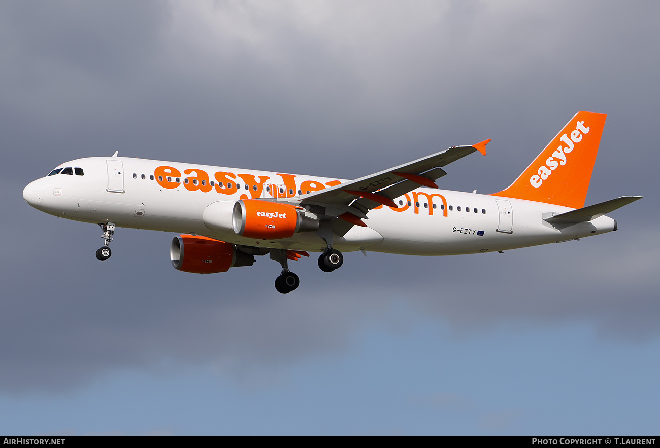 Aircraft Photo of G-EZTV | Airbus A320-214 | EasyJet | AirHistory.net #195171