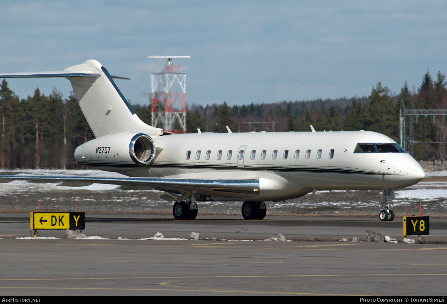 Aircraft Photo of N2707 | Bombardier Global 5000 (BD-700-1A11) | AirHistory.net #195185