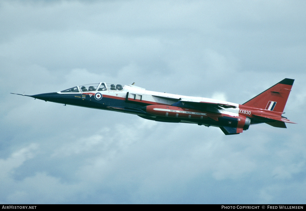 Aircraft Photo of XX830 | Sepecat Jaguar T2 | UK - Air Force | AirHistory.net #195205