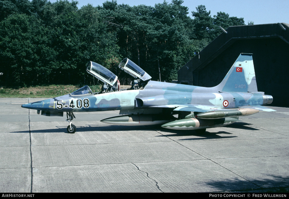 Aircraft Photo of 01408 | Northrop F-5B Freedom Fighter | Turkey - Air Force | AirHistory.net #195211