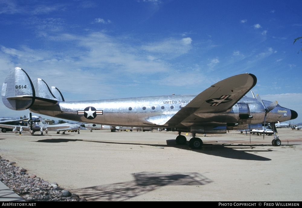 Aircraft Photo of 48-614 / 8614 | Lockheed VC-121A Constellation | USA - Air Force | AirHistory.net #195226