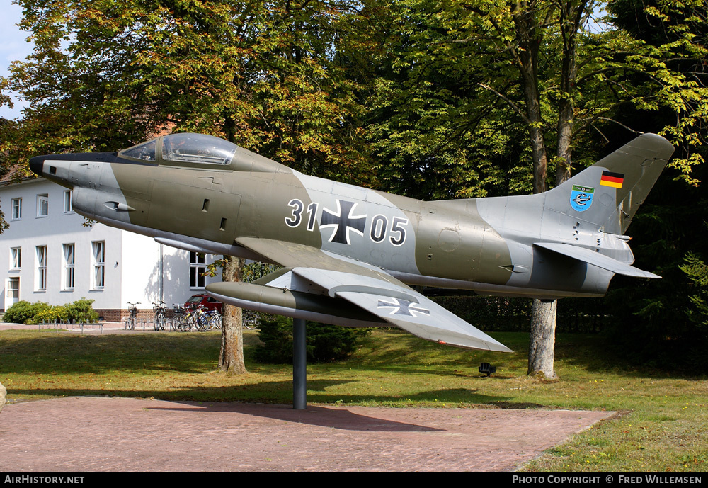 Aircraft Photo of 3232 / 3105 | Fiat G-91R/3 | Germany - Air Force | AirHistory.net #195232