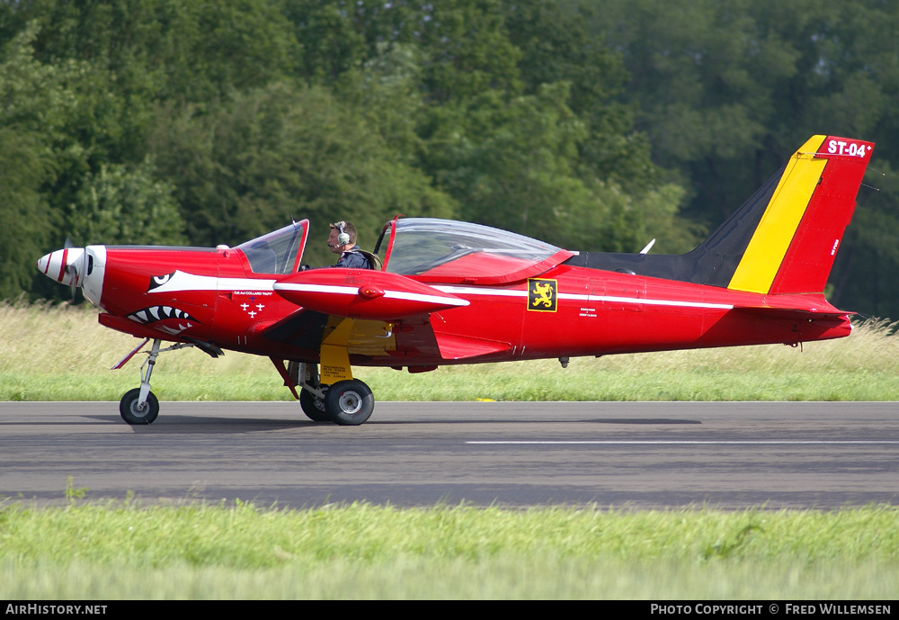 Aircraft Photo of ST-04 | SIAI-Marchetti SF-260M+ | Belgium - Air Force | AirHistory.net #195239