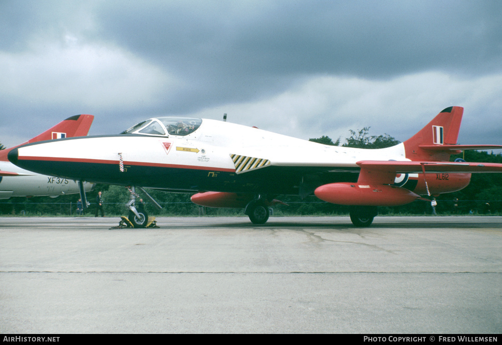 Aircraft Photo of XL612 | Hawker Hunter T7 | UK - Air Force | AirHistory.net #195247