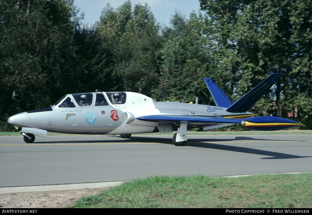 Aircraft Photo of MT14 | Fouga CM-170R Magister | Belgium - Air Force | AirHistory.net #195249