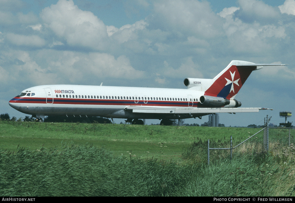 Aircraft Photo of N2818W | Boeing 727-247/Adv | Air Malta | AirHistory.net #195256