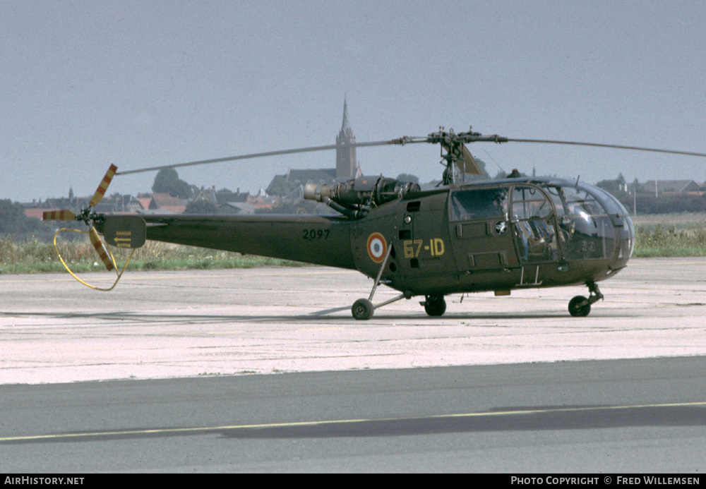 Aircraft Photo of 2097 | Aerospatiale SA-319B Alouette III | France - Air Force | AirHistory.net #195272