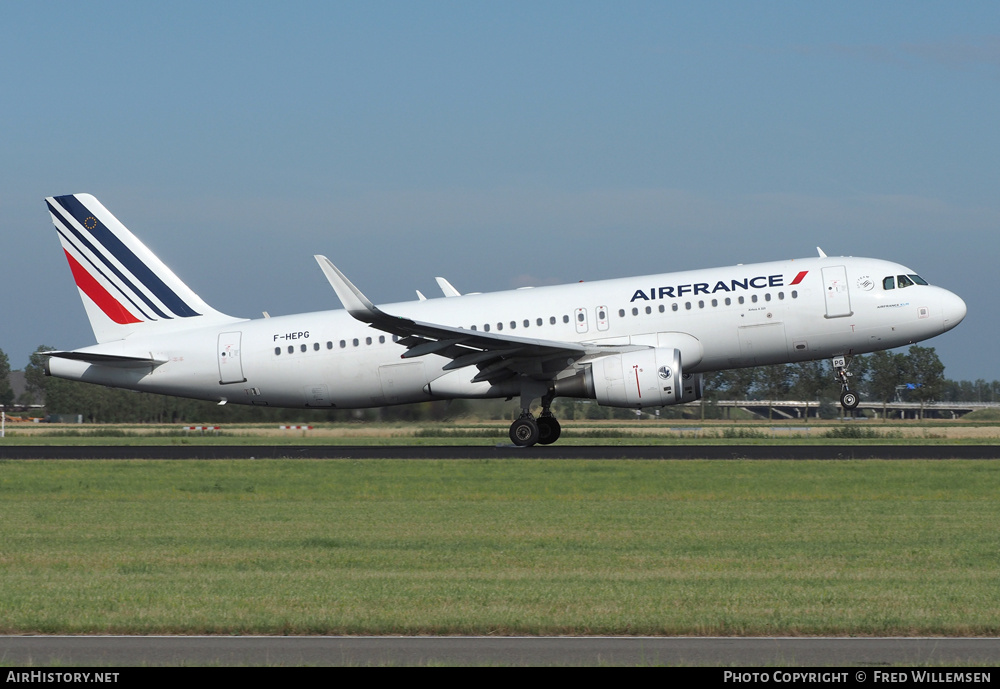 Aircraft Photo of F-HEPG | Airbus A320-214 | Air France | AirHistory.net #195274