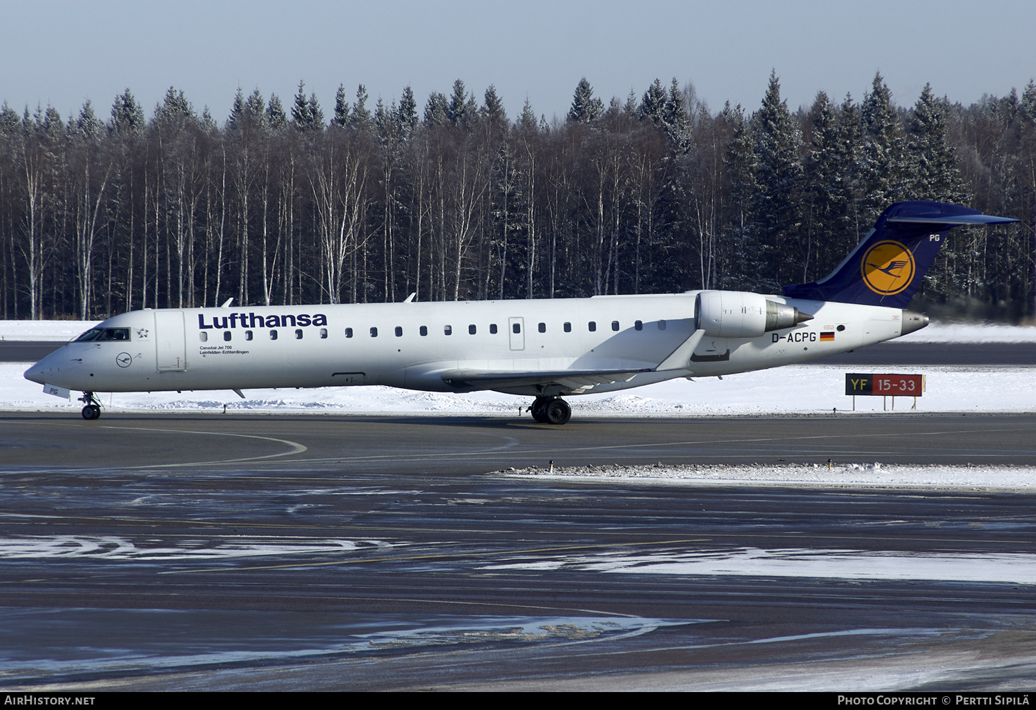 Aircraft Photo of D-ACPG | Bombardier CRJ-701ER (CL-600-2C10) | Lufthansa | AirHistory.net #195279