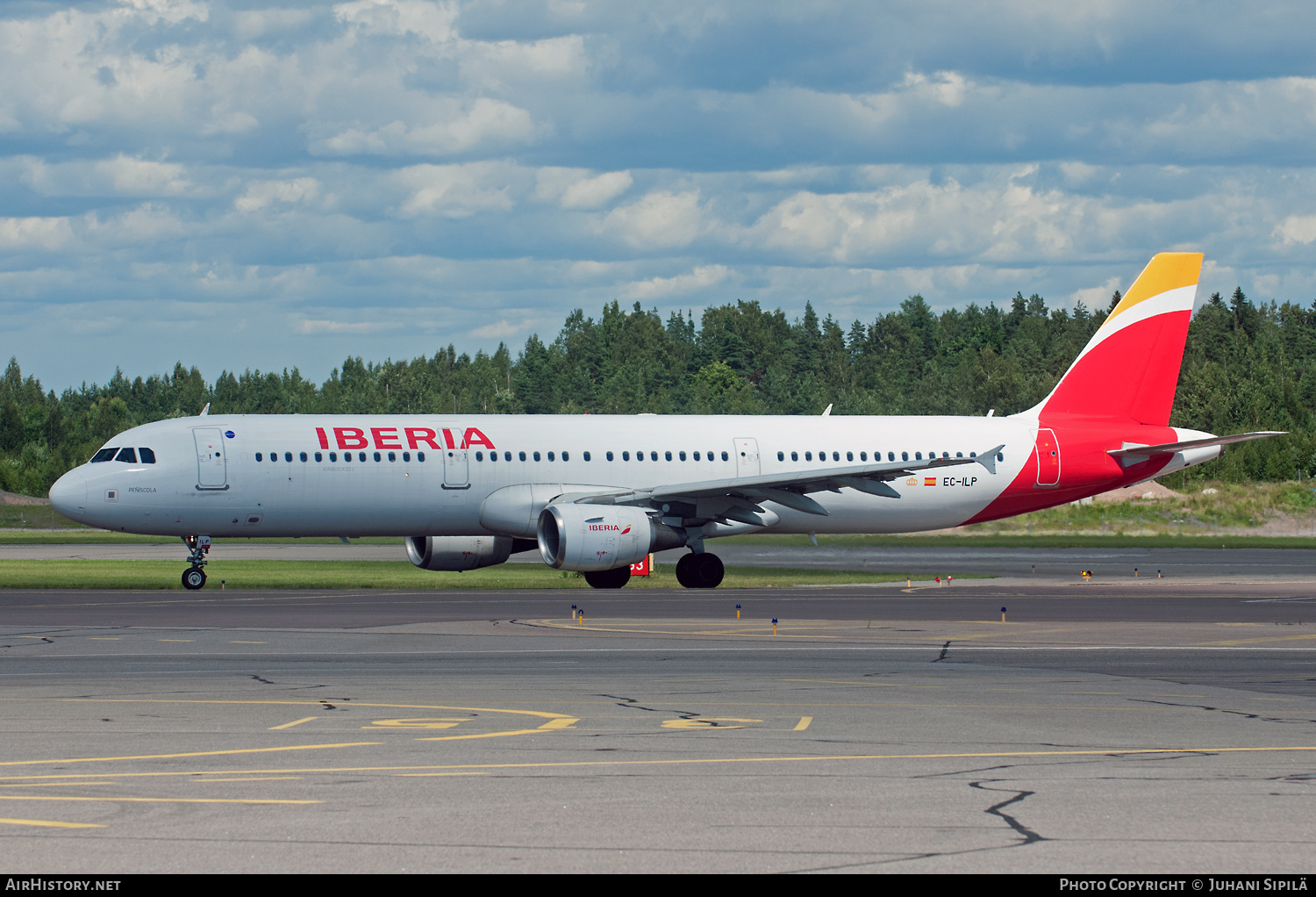 Aircraft Photo of EC-ILP | Airbus A321-213 | Iberia | AirHistory.net #195281