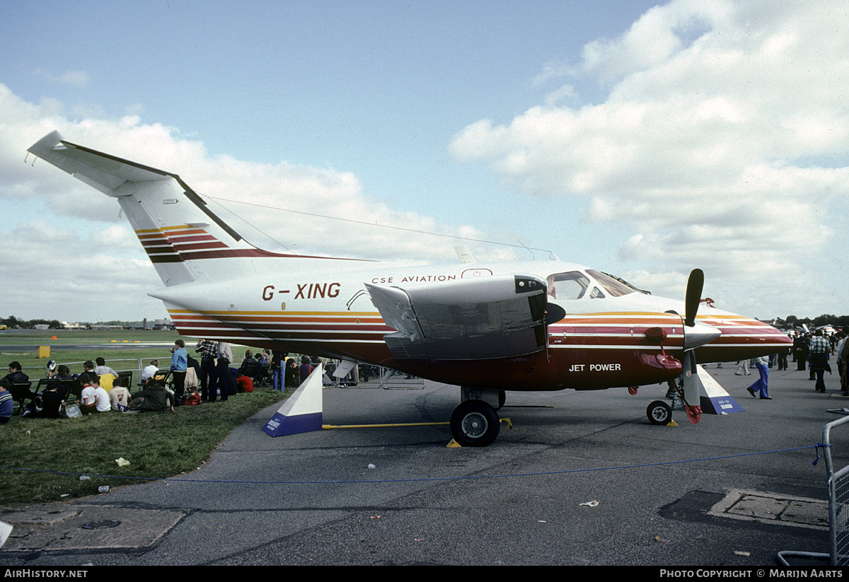 Aircraft Photo of G-XING | Embraer EMB-121A Xingu | CSE Aviation | AirHistory.net #195292