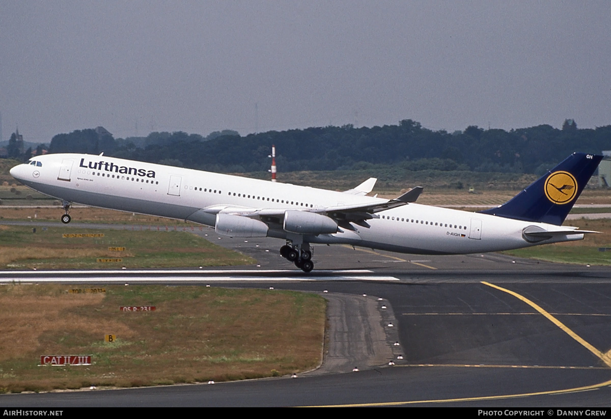 Aircraft Photo of D-AIGH | Airbus A340-311 | Lufthansa | AirHistory.net #195297