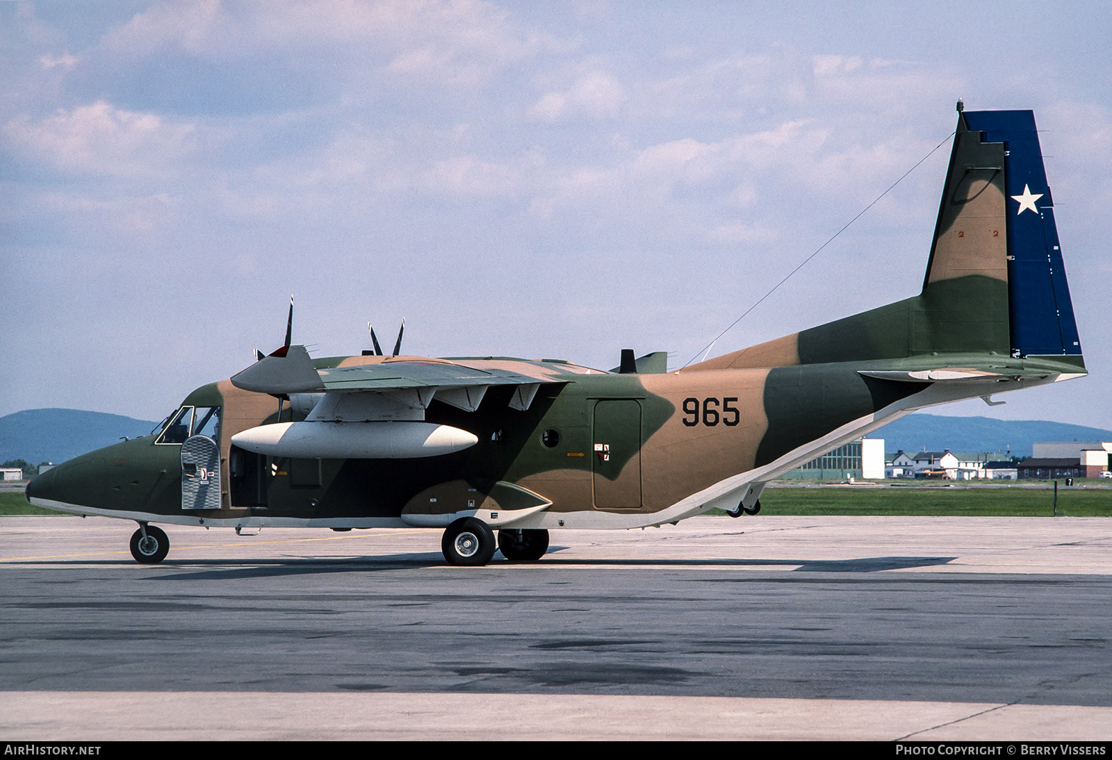 Aircraft Photo of 965 | CASA C-212-300DF Aviocar | Chile - Air Force | AirHistory.net #195308