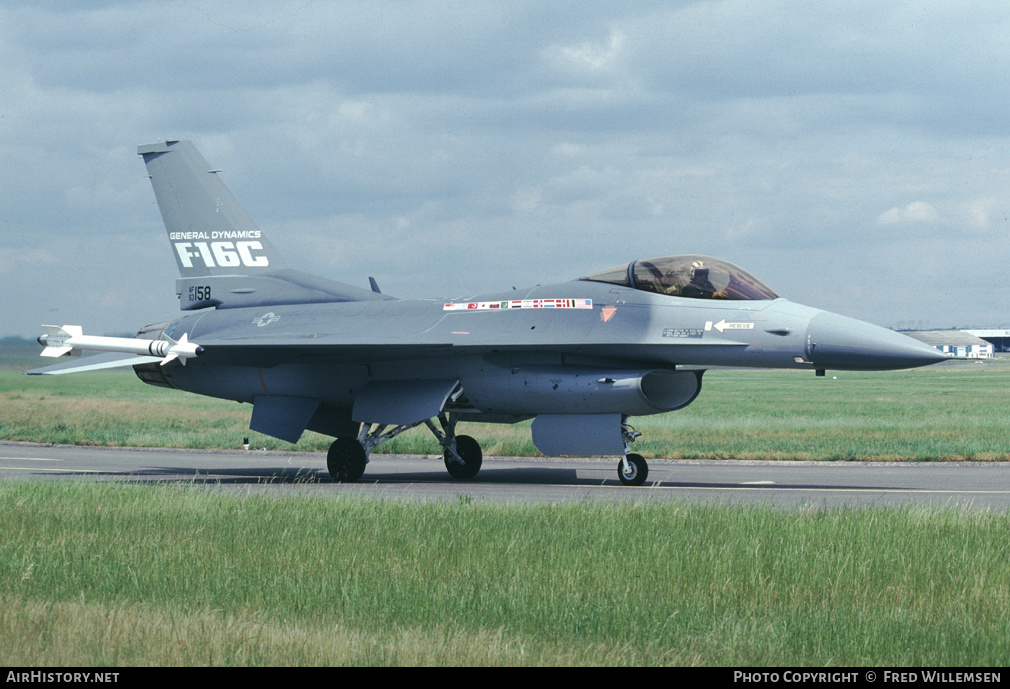Aircraft Photo of 83-1158 / AF83-158 | General Dynamics F-16C Fighting Falcon | USA - Air Force | AirHistory.net #195317