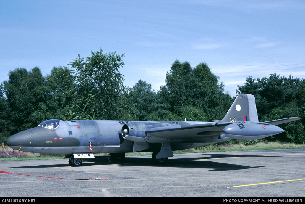 Aircraft Photo of WJ874 | English Electric Canberra T4 | UK - Air Force | AirHistory.net #195329