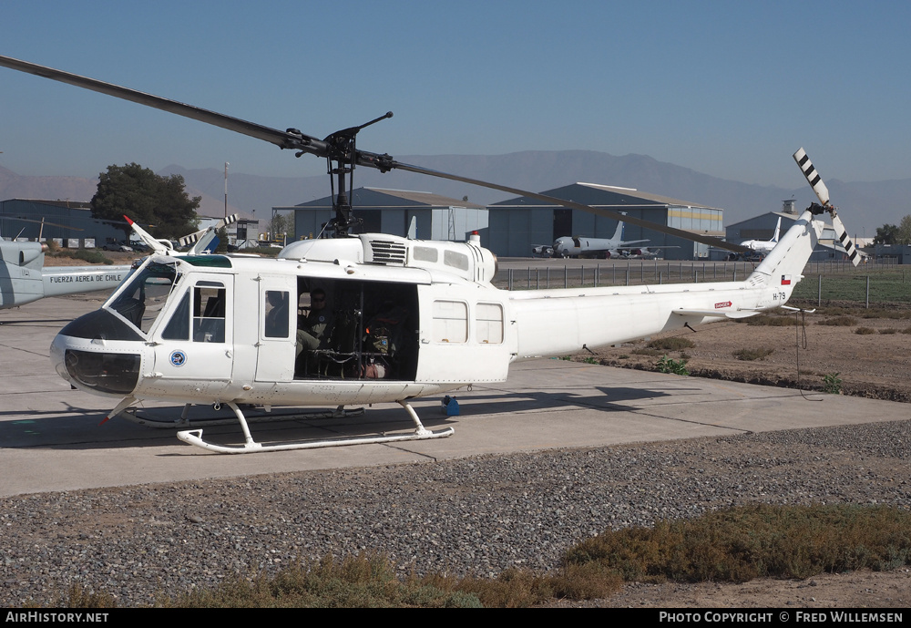 Aircraft Photo of H-79 | Bell UH-1D Iroquois | Chile - Air Force | AirHistory.net #195333