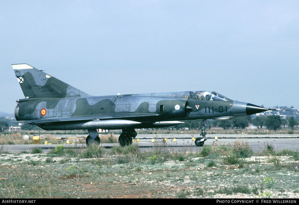 Aircraft Photo of C11-1 | Dassault Mirage IIIEE | Spain - Air Force | AirHistory.net #195335