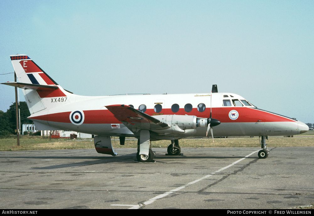 Aircraft Photo of XX497 | Scottish Aviation HP-137 Jetstream T1 | UK - Air Force | AirHistory.net #195347