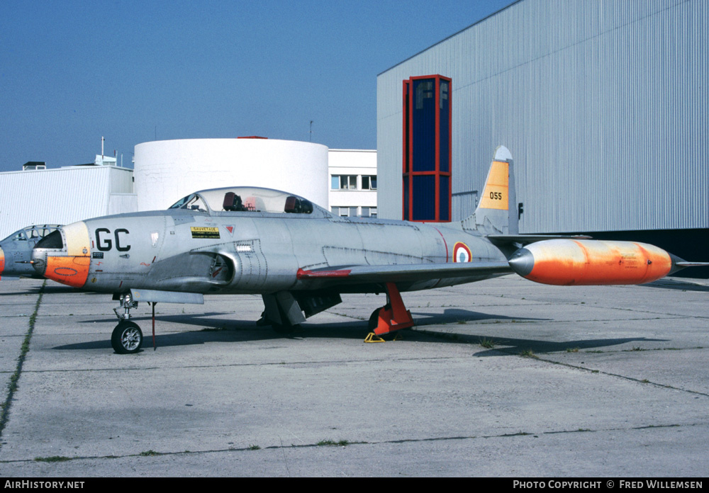 Aircraft Photo of 055 | Lockheed T-33A | France - Air Force | AirHistory.net #195353