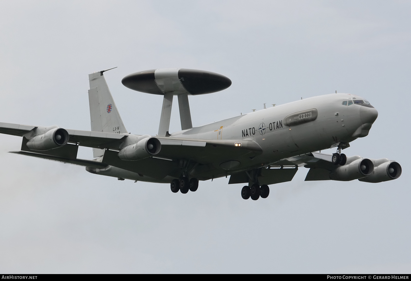 Aircraft Photo of LX-N90448 | Boeing E-3A Sentry | Luxembourg - NATO | AirHistory.net #195375