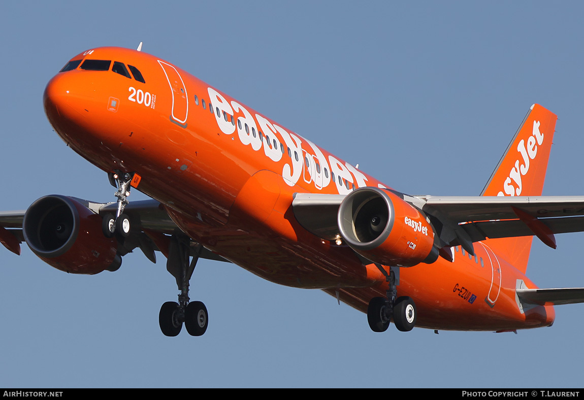 Aircraft Photo of G-EZUI | Airbus A320-214 | EasyJet | AirHistory.net #195376