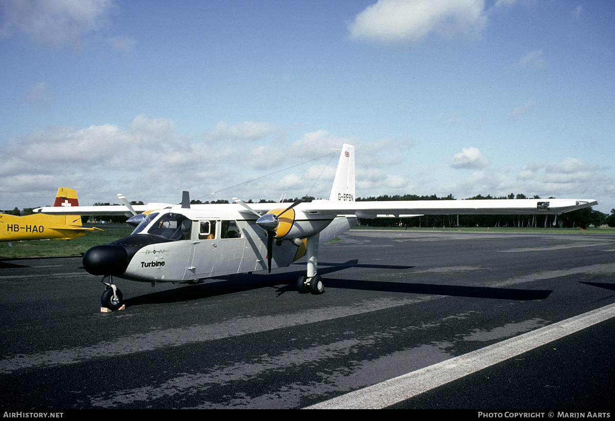 Aircraft Photo of G-BPBN | Britten-Norman BN-2T Turbine Islander | Britten-Norman | AirHistory.net #195402