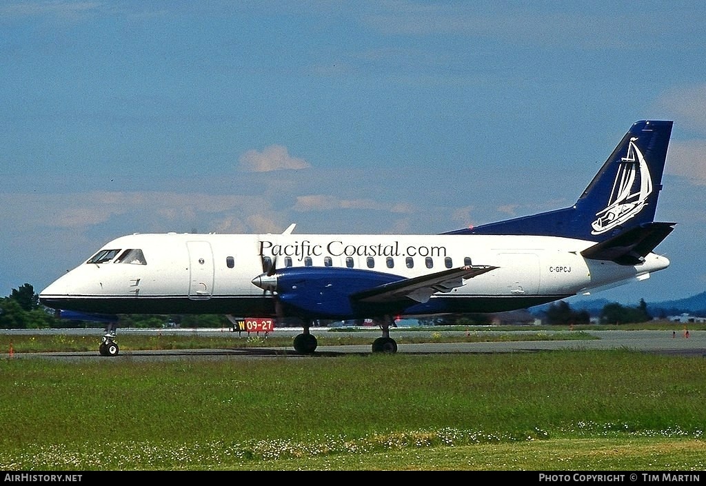 Aircraft Photo of C-GPCJ | Saab-Fairchild SF-340A | Pacific Coastal Airlines | AirHistory.net #195404