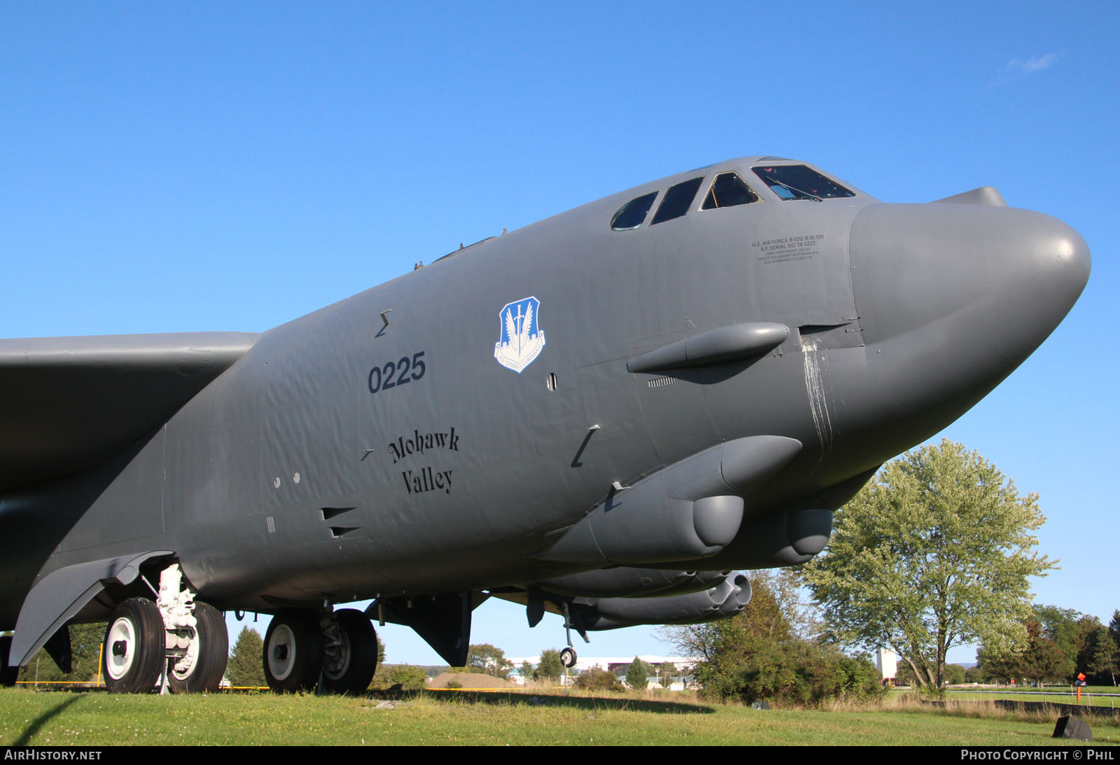 Aircraft Photo of 58-0225 / 80225 | Boeing B-52G Stratofortress | USA - Air Force | AirHistory.net #195414