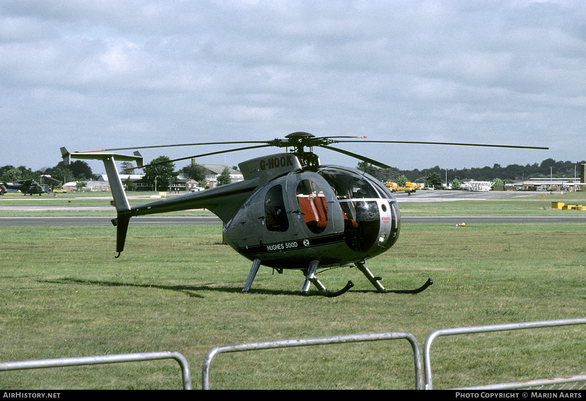 Aircraft Photo of G-HOOK | Hughes 500D (369D) | AirHistory.net #195415