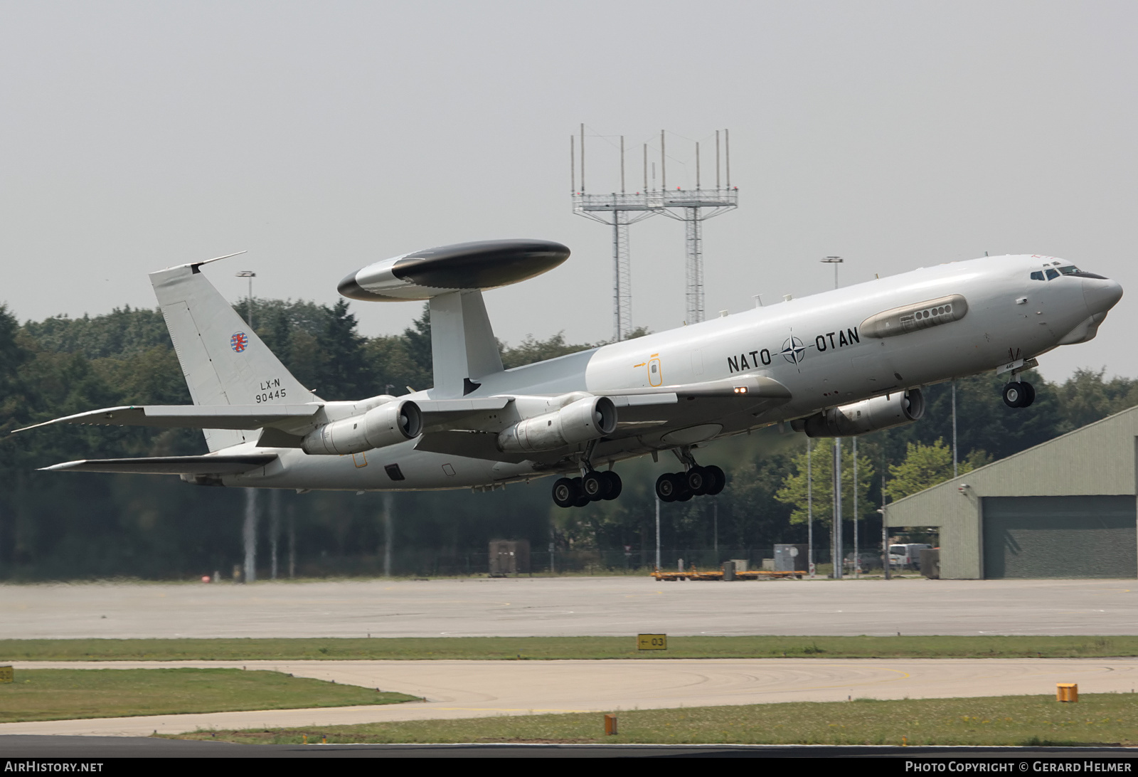 Aircraft Photo of LX-N90445 | Boeing E-3A Sentry | Luxembourg - NATO | AirHistory.net #195417