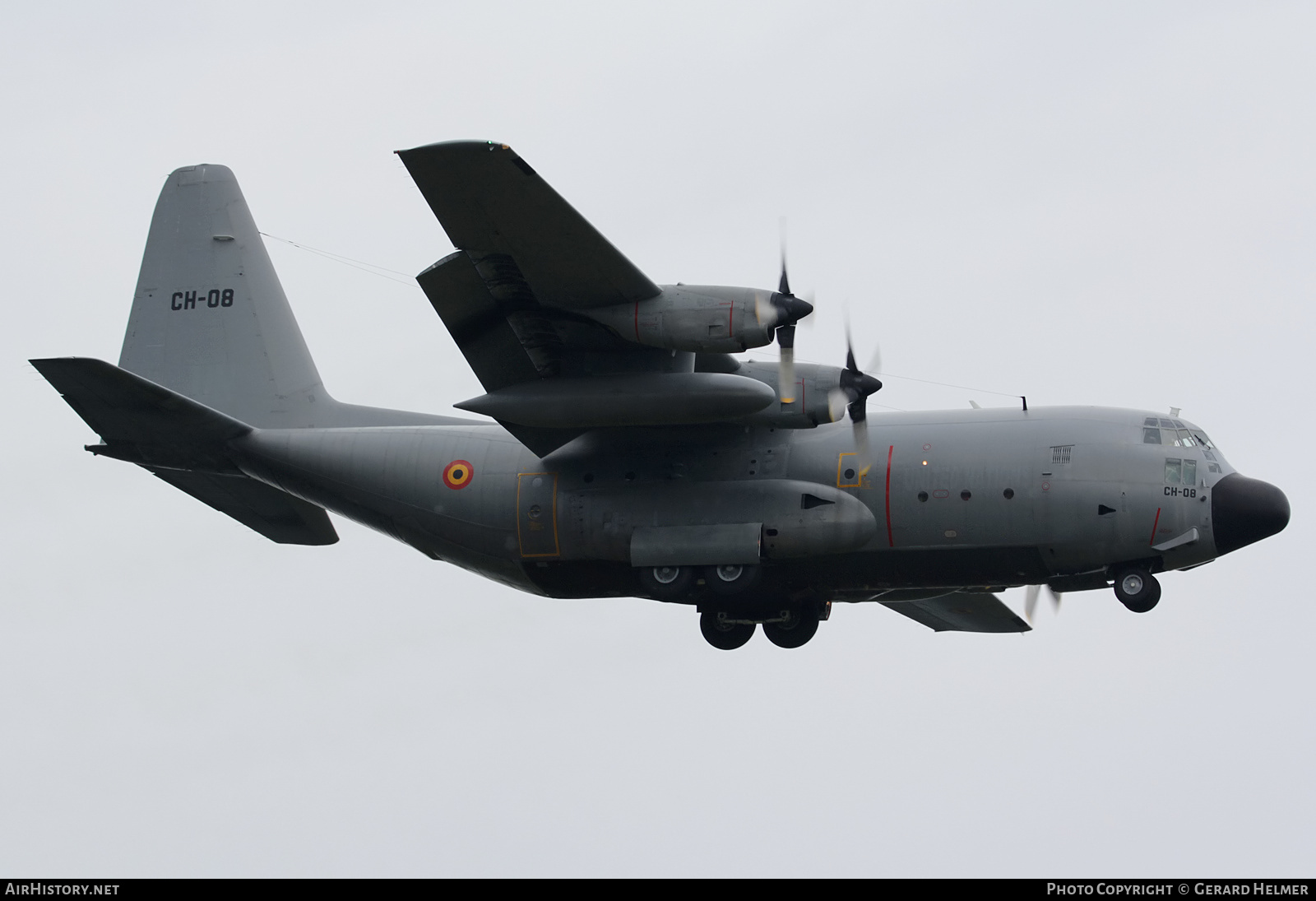 Aircraft Photo of CH-08 | Lockheed C-130H Hercules | Belgium - Air Force | AirHistory.net #195419