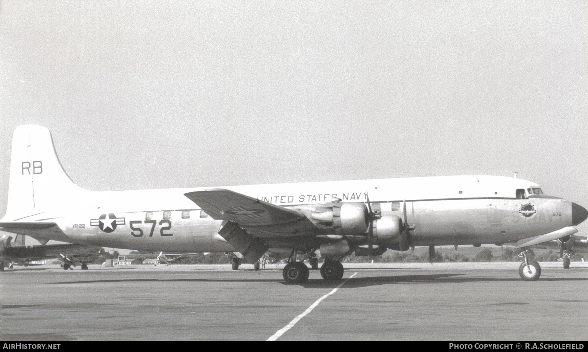 Aircraft Photo of 131572 | Douglas R6D-1 Liftmaster (DC-6A) | USA - Navy | AirHistory.net #195425
