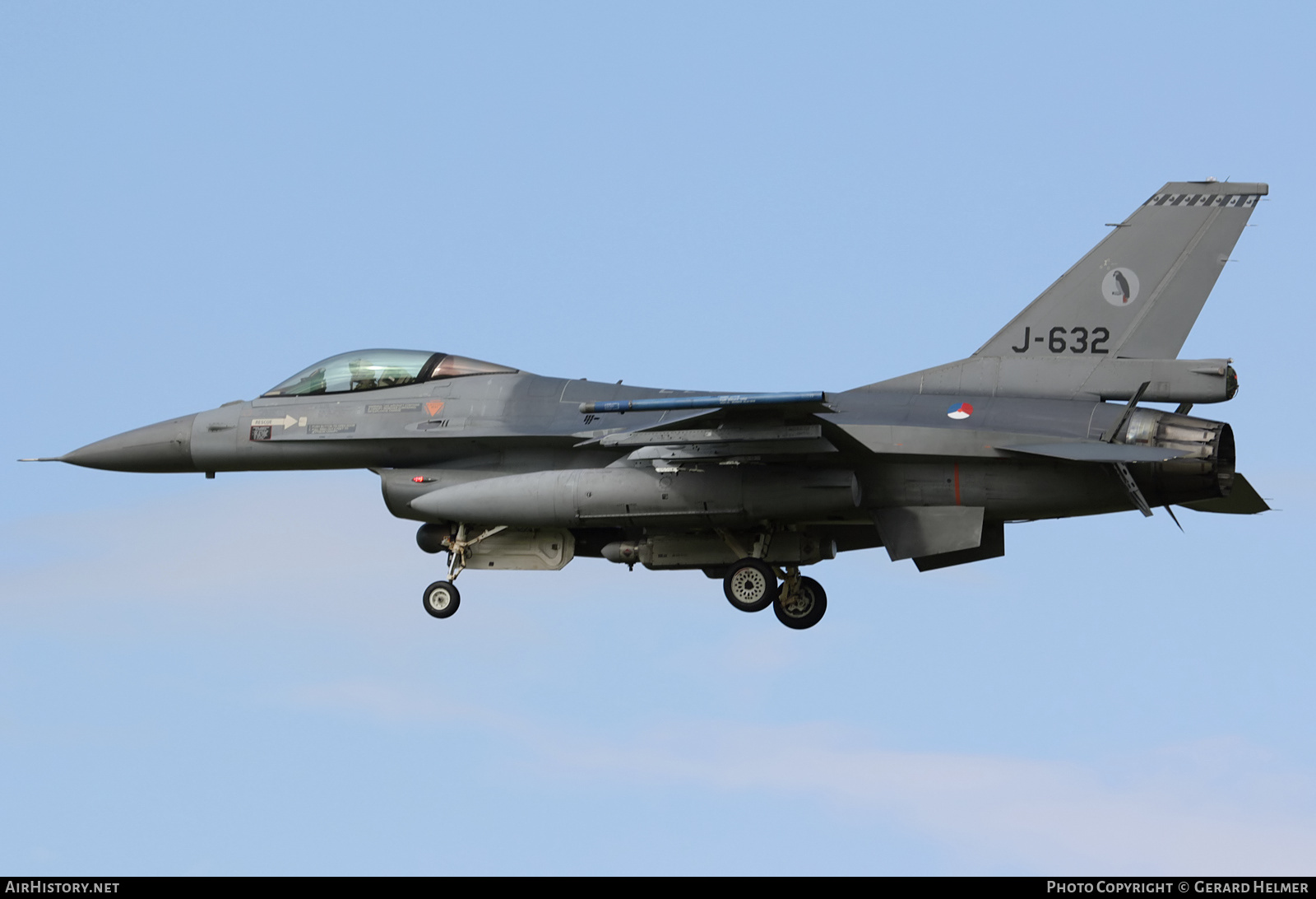 Aircraft Photo of J-632 | General Dynamics F-16AM Fighting Falcon | Netherlands - Air Force | AirHistory.net #195432