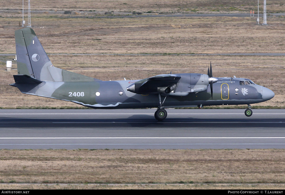 Aircraft Photo of 2408 | Antonov An-26 | Czechia - Air Force | AirHistory.net #195442
