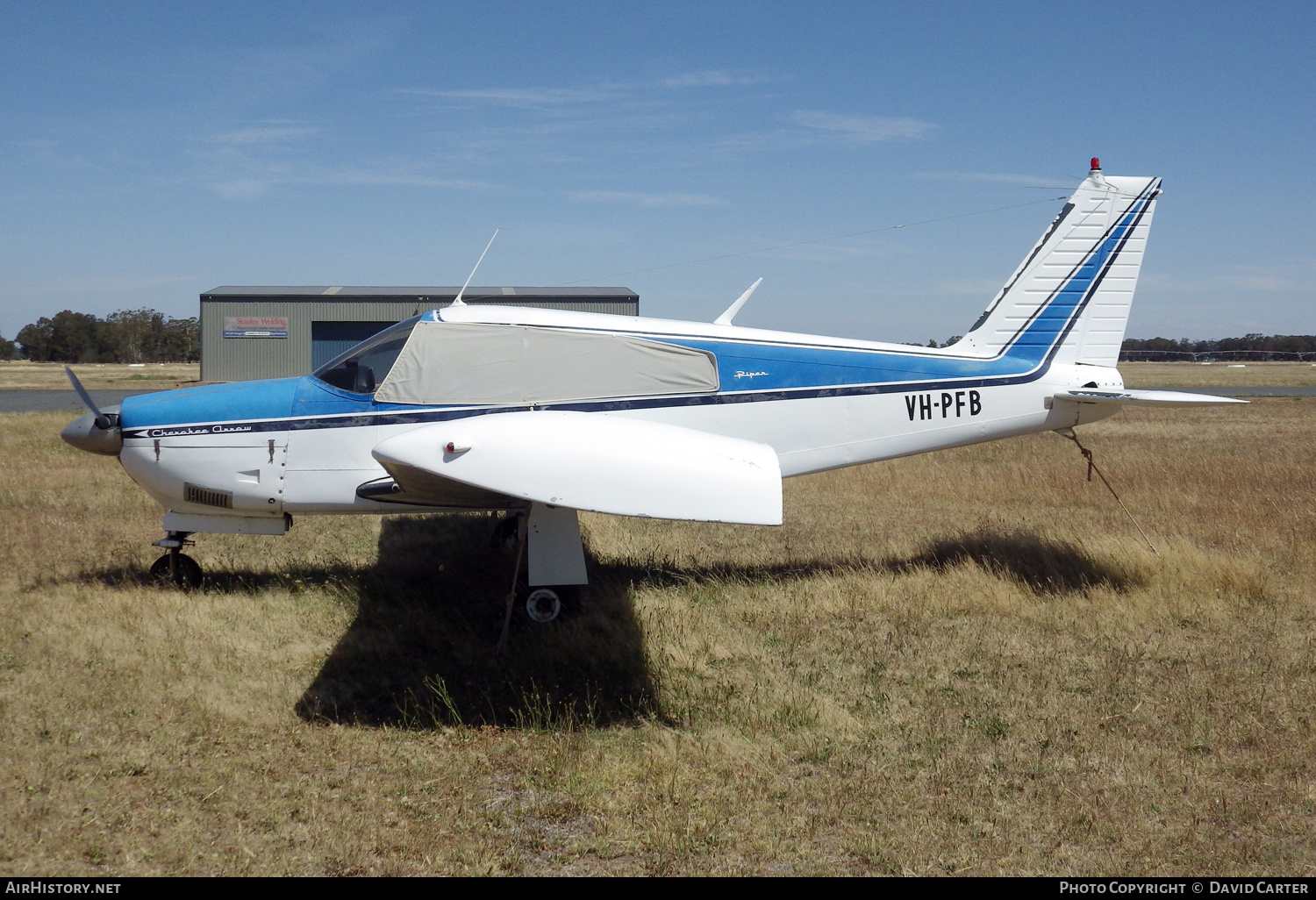Aircraft Photo of VH-PFB | Piper PA-28R-180 Cherokee Arrow | AirHistory.net #195452