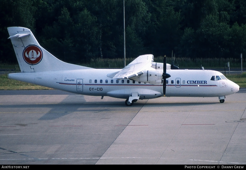 Aircraft Photo of OY-CID | ATR ATR-42-300 | Cimber Air | AirHistory.net #195461