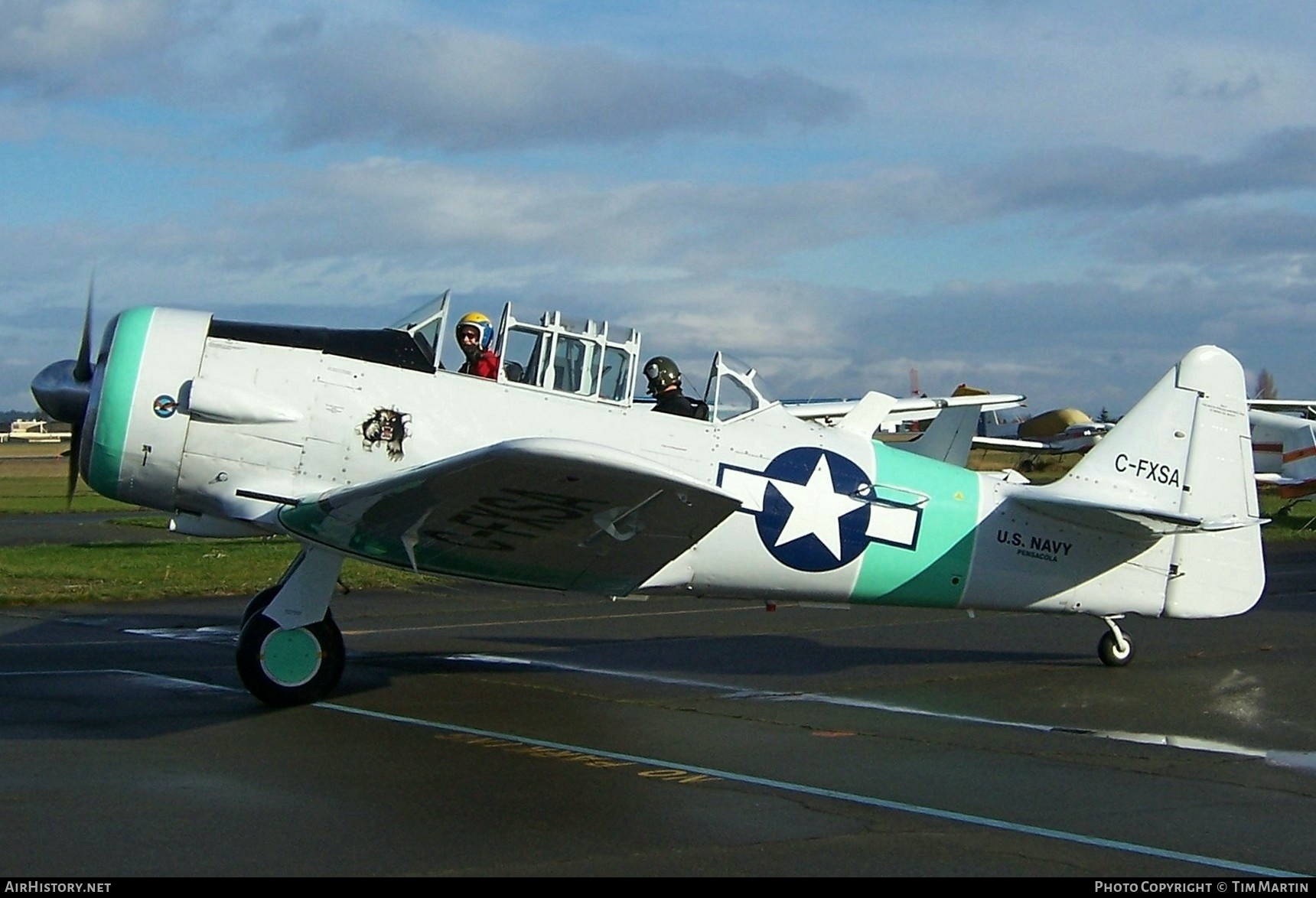 Aircraft Photo of C-FXSA | North American SNJ-4 Harvard Mk3 | USA - Navy | AirHistory.net #195465