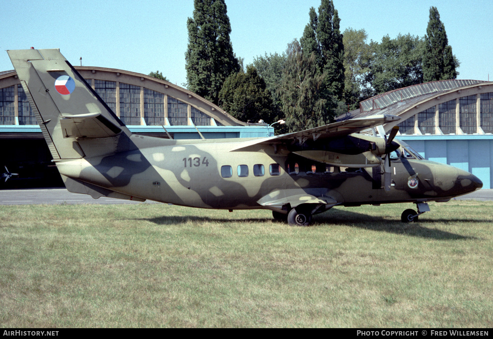 Aircraft Photo of 1134 | Let L-410T Turbolet | Czechia - Air Force | AirHistory.net #195495