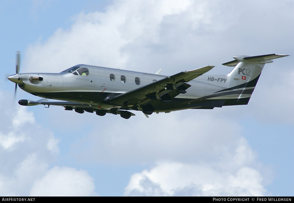 Aircraft Photo of HB-FPY | Pilatus PC-12/47 | AirHistory.net #195496