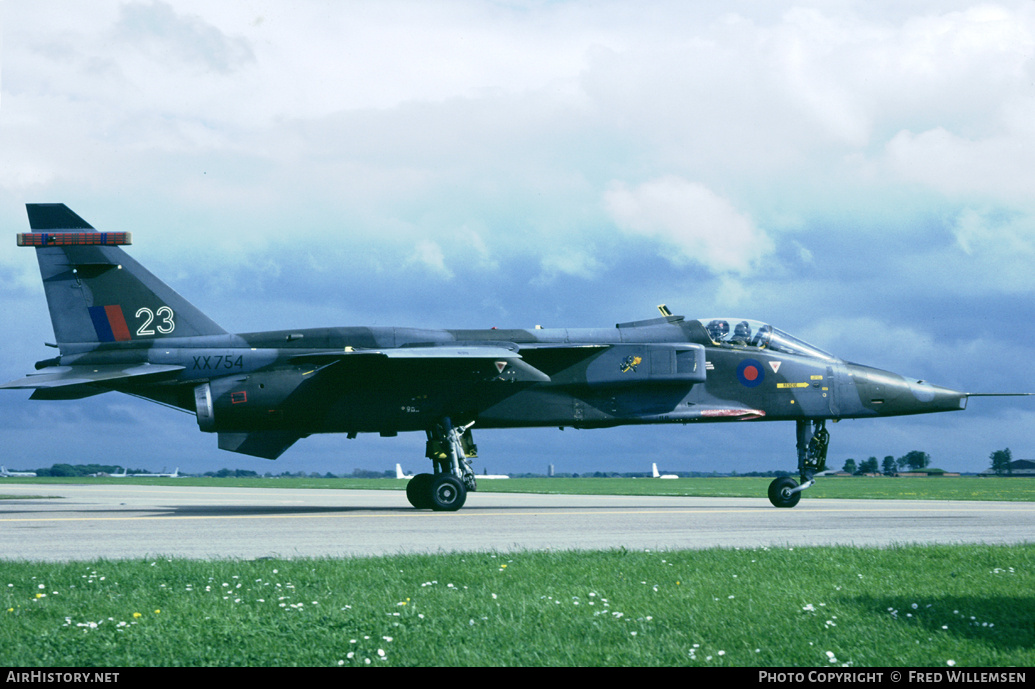 Aircraft Photo of XX754 | Sepecat Jaguar GR1A | UK - Air Force | AirHistory.net #195505