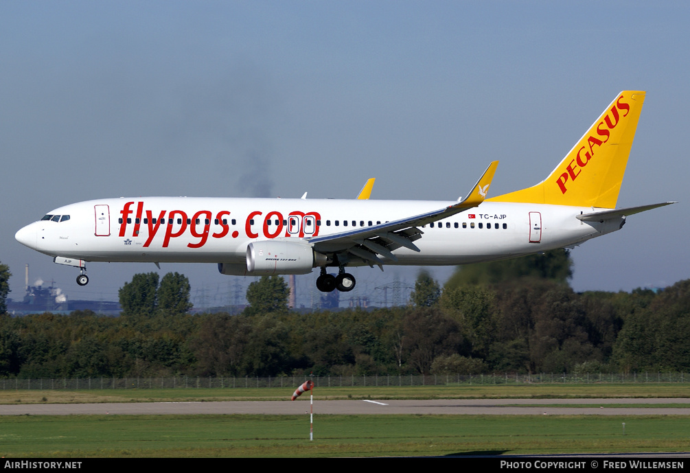 Aircraft Photo of TC-AJP | Boeing 737-82R | Pegasus Airlines | AirHistory.net #195513