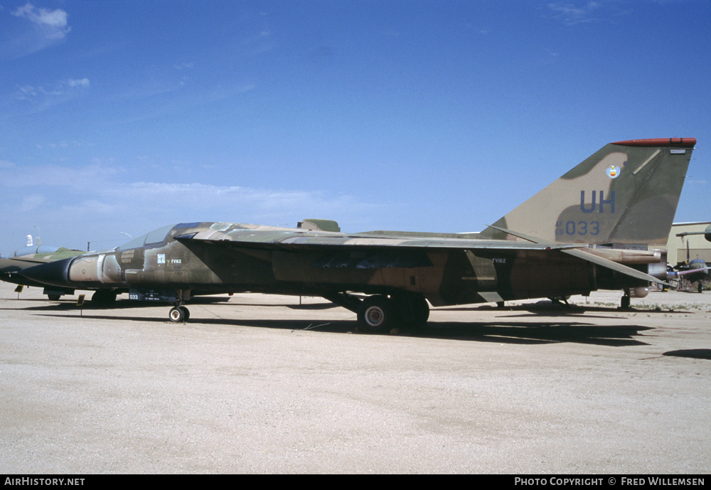 Aircraft Photo of 68-0033 / AF68-033 | General Dynamics F-111E Aardvark | USA - Air Force | AirHistory.net #195520