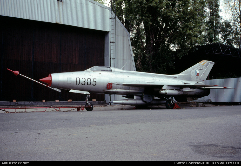 Aircraft Photo of 0305 | Aero S-106 (MiG-21F-13) | Czechoslovakia - Air Force | AirHistory.net #195521