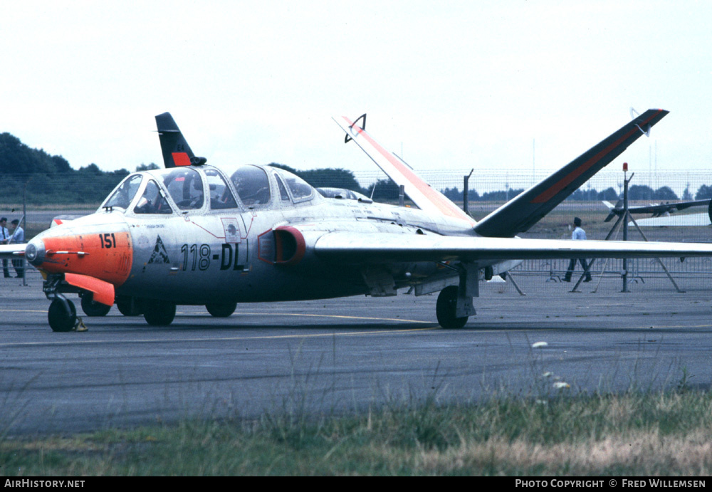 Aircraft Photo of 151 | Fouga CM-170R Magister | France - Air Force | AirHistory.net #195536