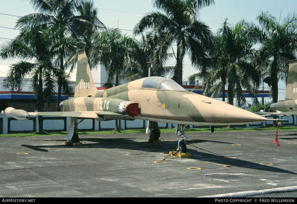 Aircraft Photo of 1270 | Northrop F-5A Freedom Fighter | Taiwan - Air Force | AirHistory.net #195557