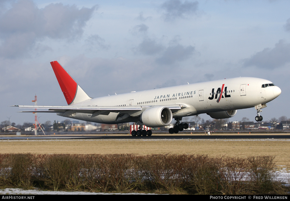 Aircraft Photo of JA711J | Boeing 777-246/ER | Japan Airlines - JAL | AirHistory.net #195560