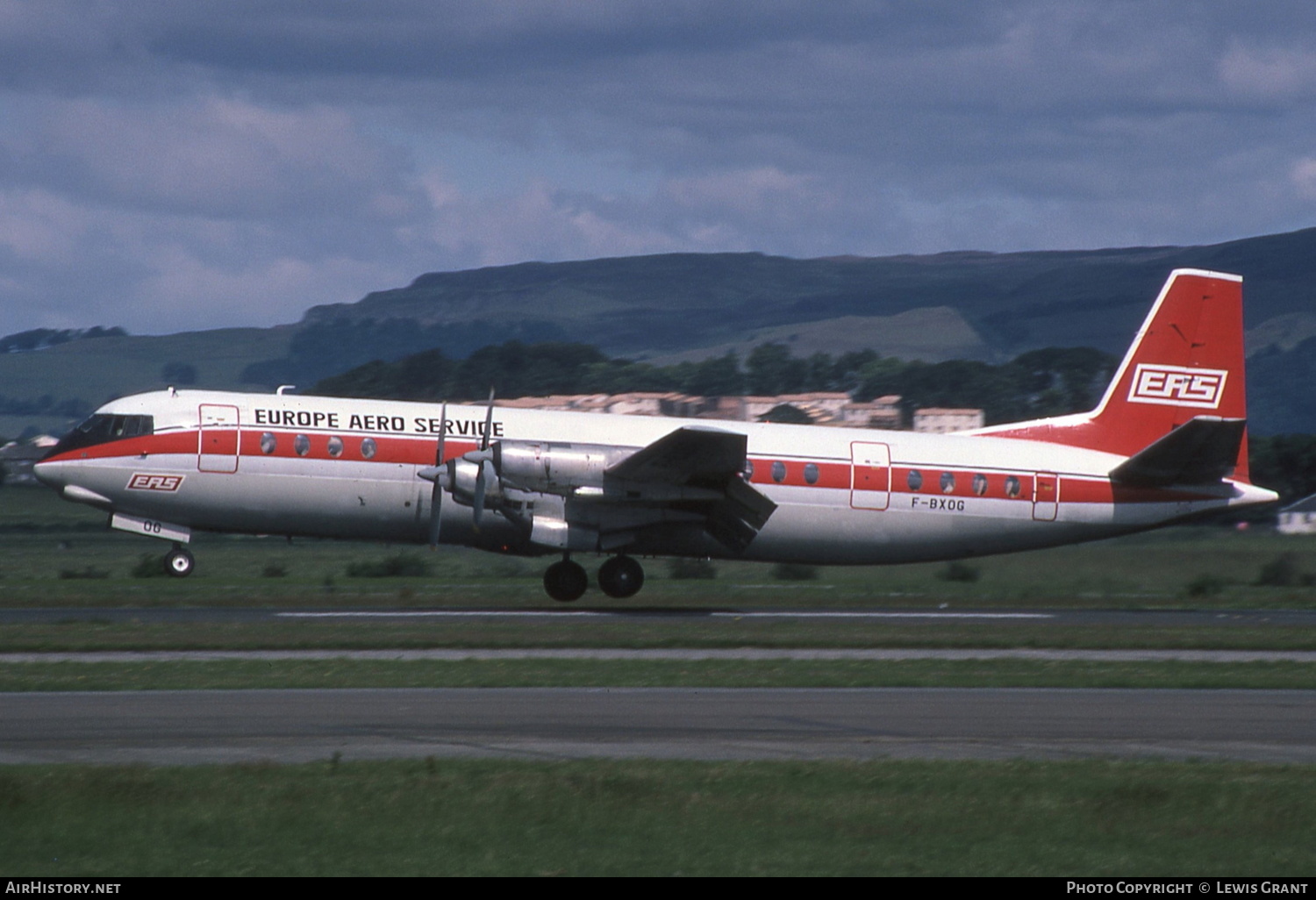 Aircraft Photo of F-BXOG | Vickers 952 Vanguard | EAS - Europe Aero Service | AirHistory.net #195570